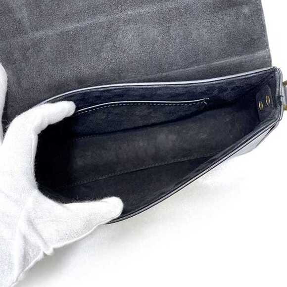 DIOR Black Leather Clutch Bag - Picture 9 of 10